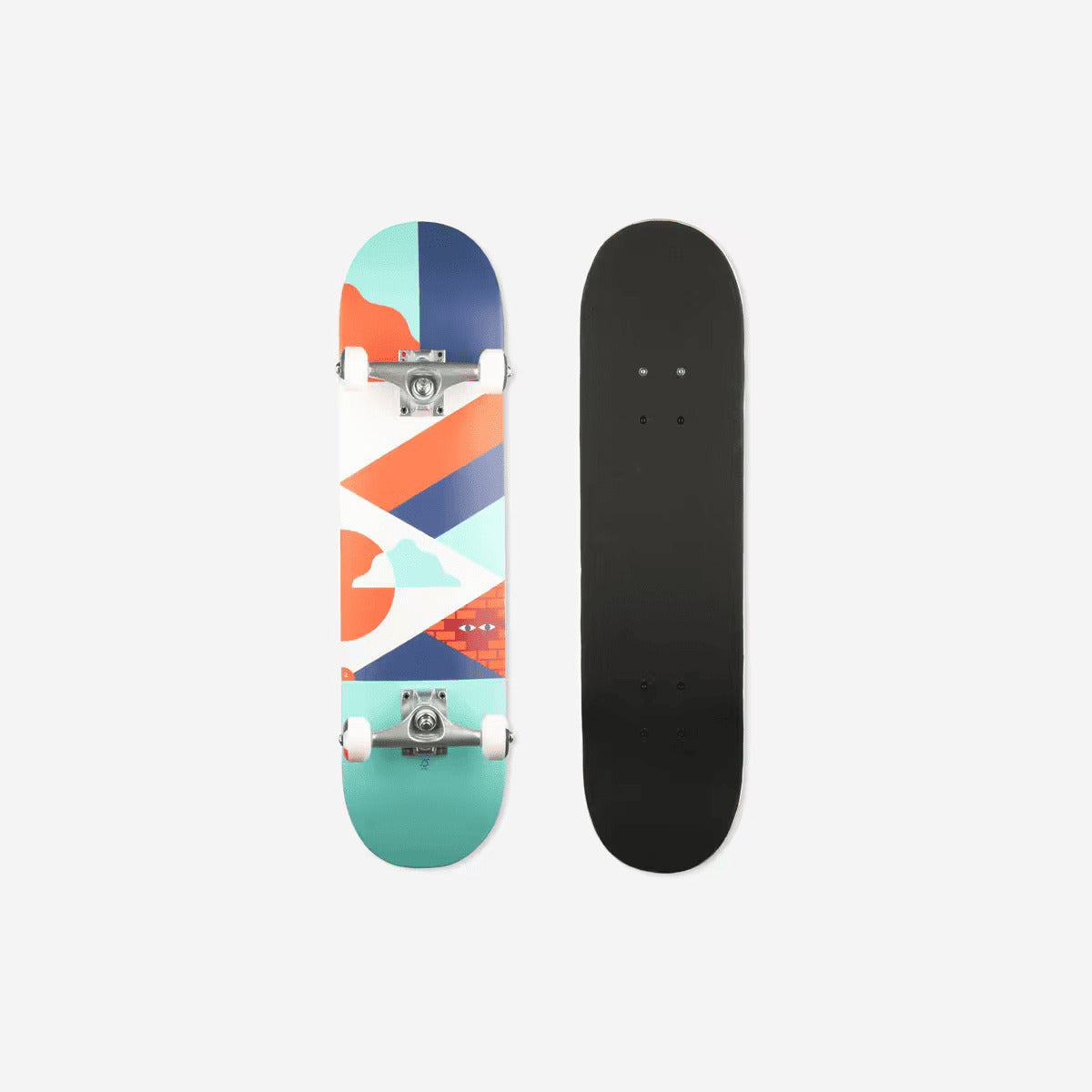 Planche de skate Urban Junior (pour enfant 8-12 ans)
