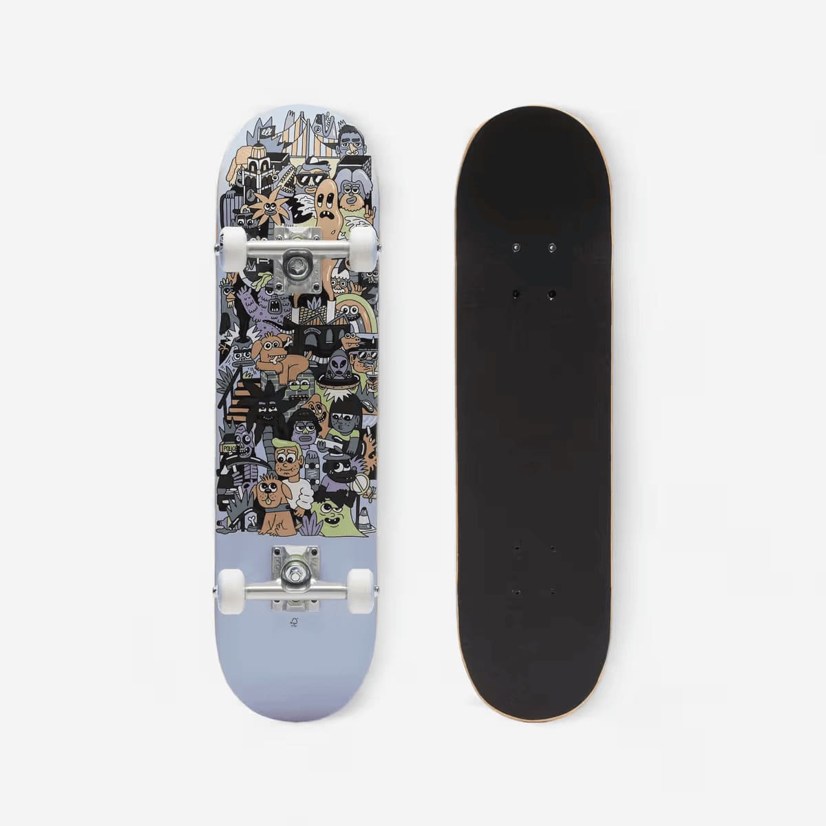 Planche de skate Urban Mini (pour enfant 3-7 ans)